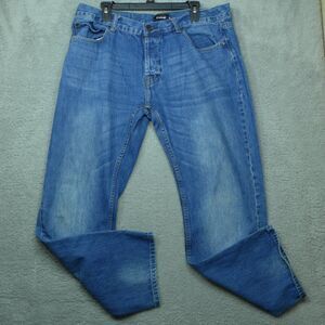 Firetrap Button Fly Blue Medium Wash Jeans Men's Size 38R